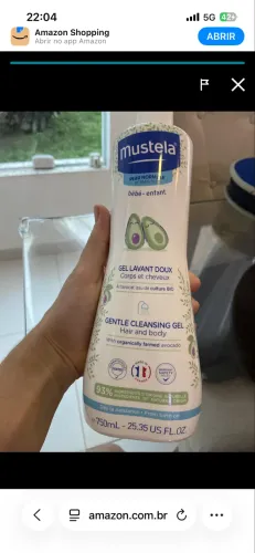 Mustela 750ml Gel lavante para bebe