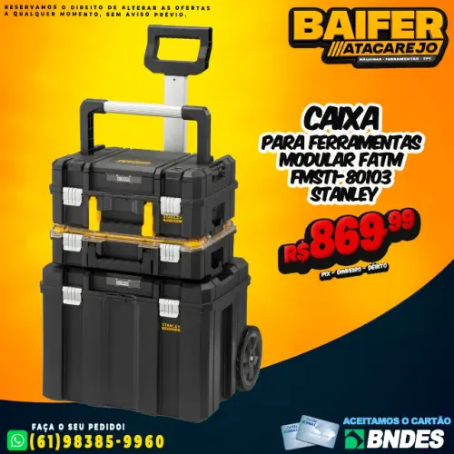 Caixa Para Ferramentas Modular FATM FMST1-80103 Stanley
