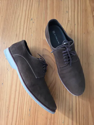 Sapatos Casual Di Pollini Marrom Nobuck Br 41