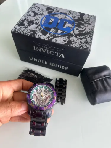 Relógio INVICTA DC JOKER Edição Limitada