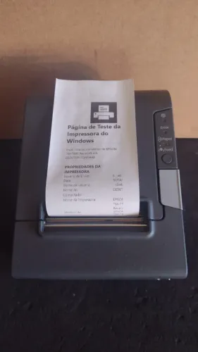 Lote 10 Impressora Térmica Epson Tm-T88 V - USB - CUPOM - NFC-e