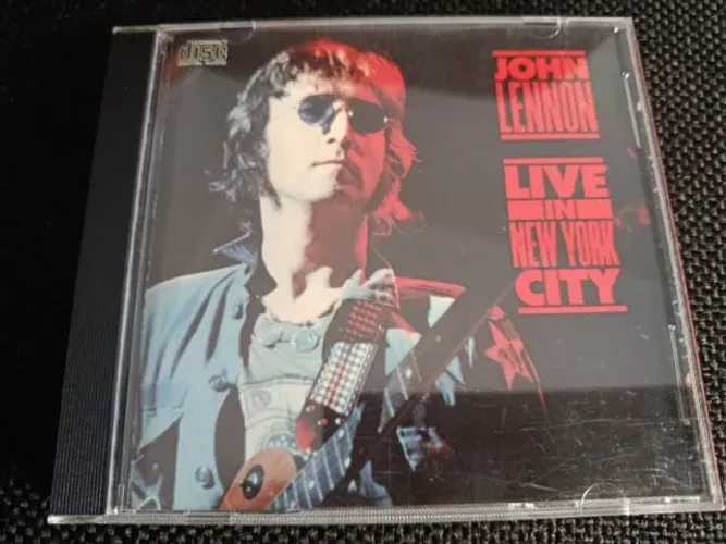 CD John Lennon live in New York city - importado americano (U.S.A.)