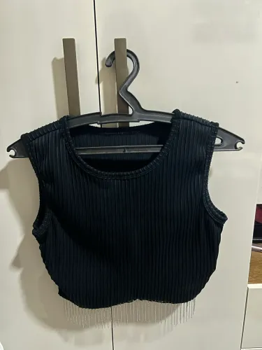 Blusa regata com strass