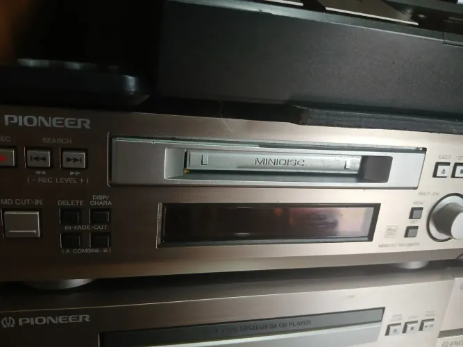 Tape deck Pioneerfrontal raro! Lindo!