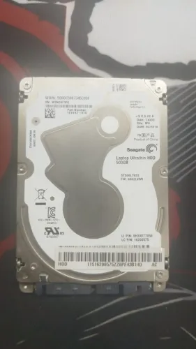 HD 500GB Para Notebook 2,5 - Seagate 5000c5007345c00f
