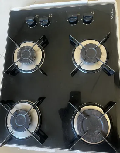 Fogão cooktop Fischer 4 chamas