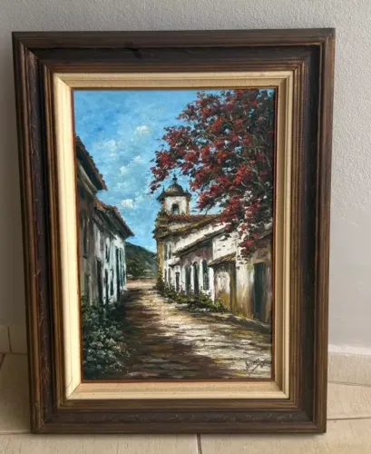 Quadro decorativo em tela para parede - lindo