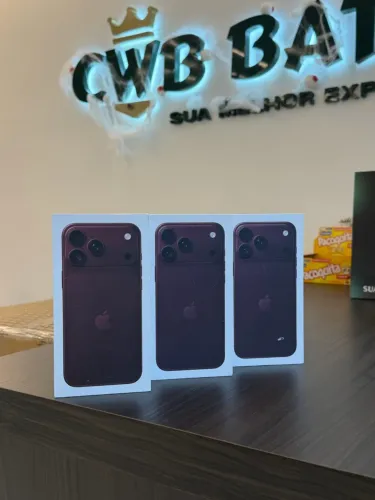 iPhone 18 pro Max 256gb Bordo Novo Lacrado | Loja Física