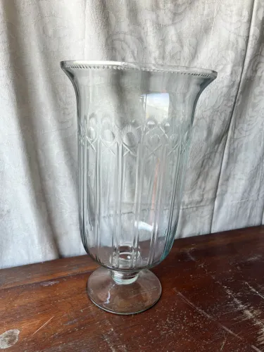 Luminária lê lis branccasa 38x22 nova