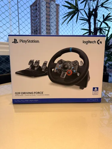 Volante Logitech G29 Driving Force PS5 PS4 PS3