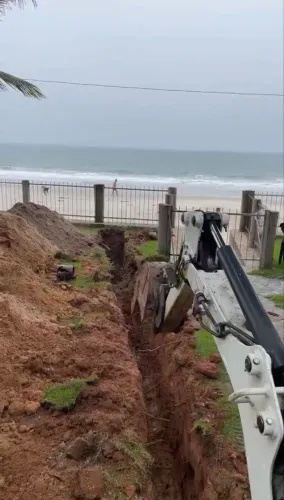 Mini escavadeira locação 