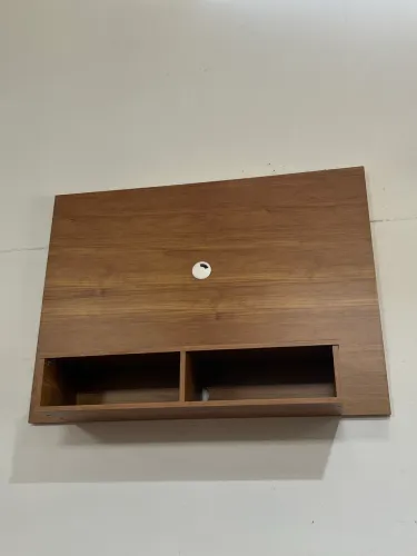 Painel P/ TV Moderno Amadeirado Claro 