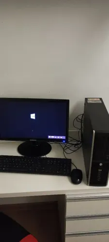Computador Slim Hp Elite Compaq completo