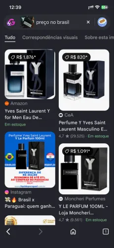 Perfume masculino