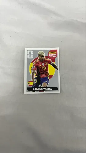 Figurinha prata Yamal