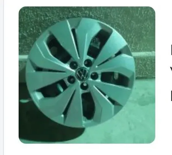 Roda de ferro aro 16.