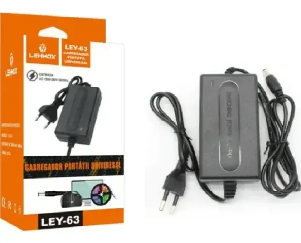 Fonte Lehmox Ley - 63 Para Fita Led 12 Volts 3a