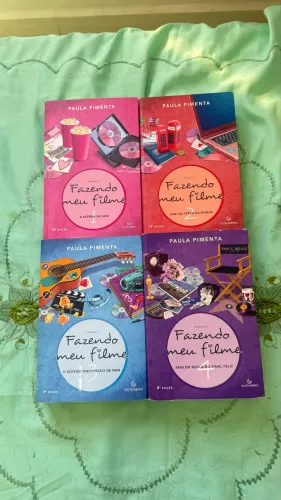 Livros Fazendo meu Filme e Minha Vida Fora de Série