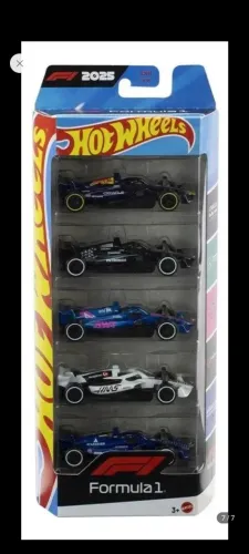 Pack hot Wheels formula 1 2025