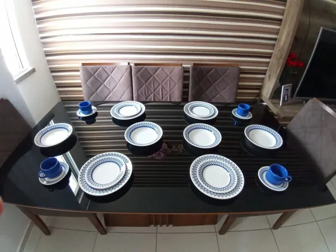 Mesa Raquel 6 cadeiras