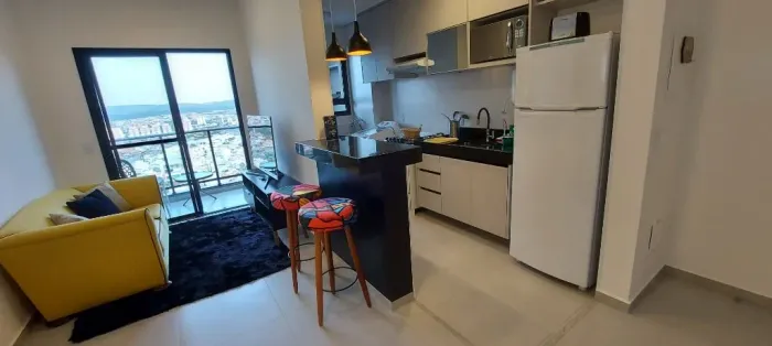 Apartamento com 1 dormitório, 48 m² - Condomínio Le Monde Campolim - Sorocaba/SP