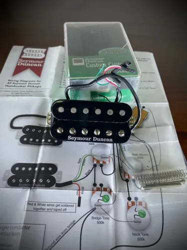 Captador Seymour Duncan Custom Custom Trembucker TB-11