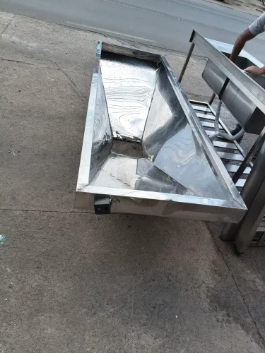 Coifa exaustor industrial inox