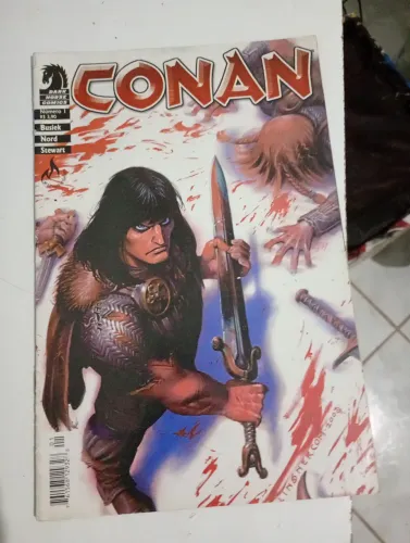 Conan:( capa branca Dark horas) raridade aceito trocas!
