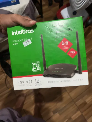 Roteador intelbras N300 2.4ghz