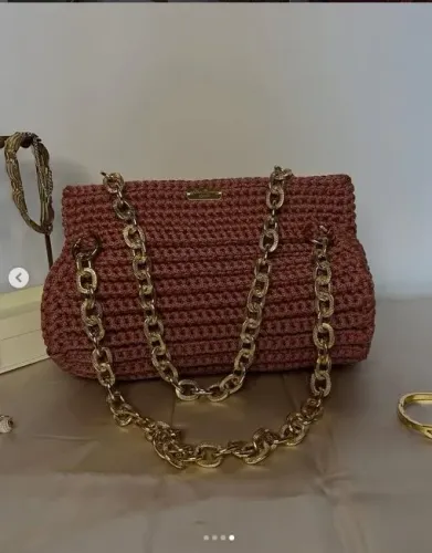 Bolsa crochê