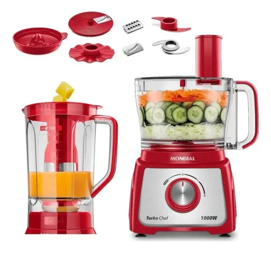 ?NOVO! Philco Multiprocessador PMP1600 9 em 1 potência de 1400W