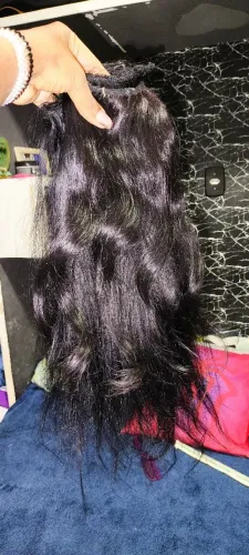 Cabelo humano 5 telas 