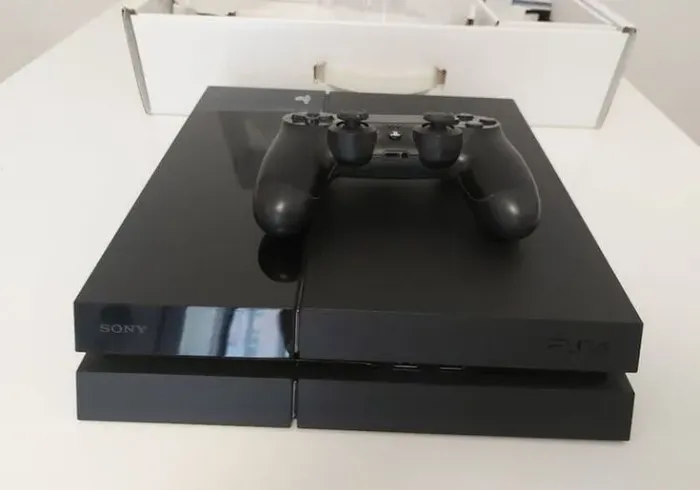 Ps4 semi-novo 1 controle e um jogo Midea física gra 5 original