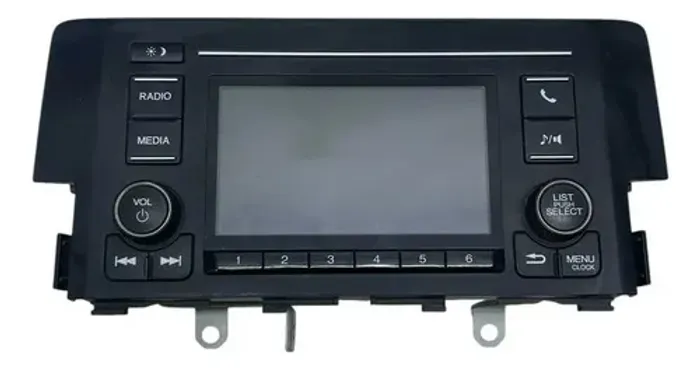 Central Multimídia Honda Civic G10 2017/2018/2019/2020 Preto