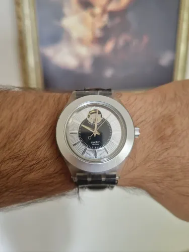 Relógio Swatch Irony Diaphane Automatic SVDK1002 - Automático Suíço