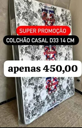 Colchão casal D33 14 cm