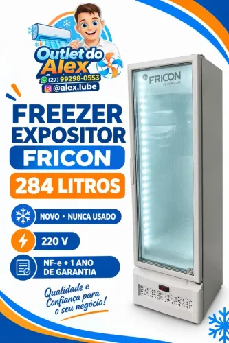 Freezer Vertical expositor Fricon -Novo