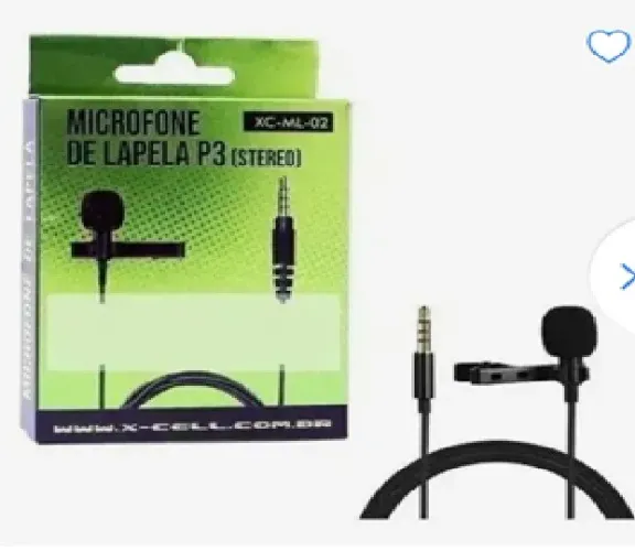 microfone de lapela