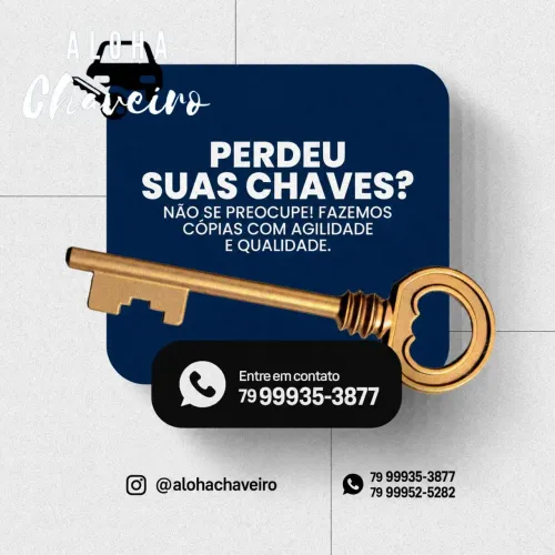 ALOHA CHAVEIRO! CHAVEIRO 24 HORAS!!