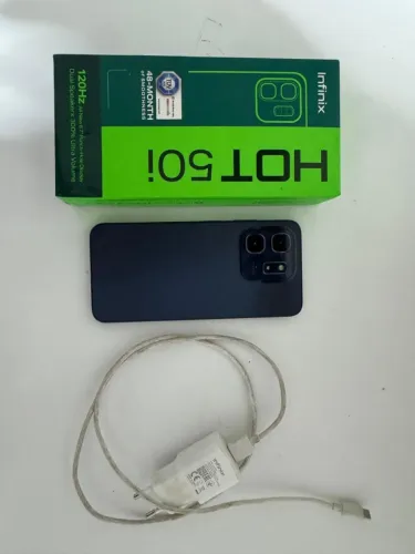 Celular infinix hot 50i 256gb 4ram + 4 opcional