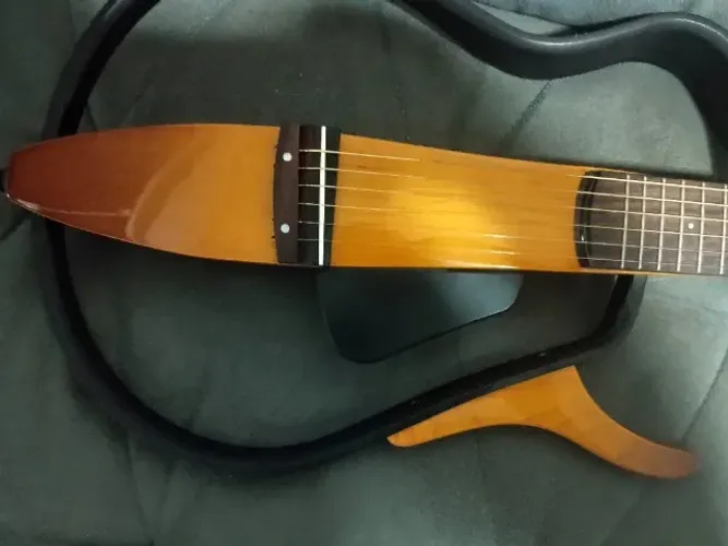 Violão Yamaha silent slg 110s aço