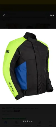 Jaqueta Motoqueiro Texx Ronin Impermeável com proteção