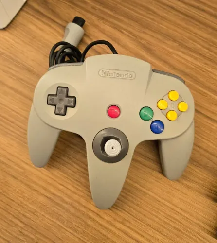 CONTROLE NINTENDO 64 ORIGINAL ANALÓGICO 100%