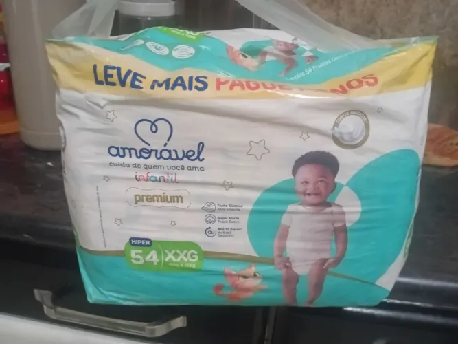 Fraldas descartáveis