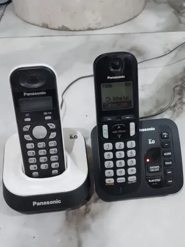 Telefones sem fio da panasonic 6.0