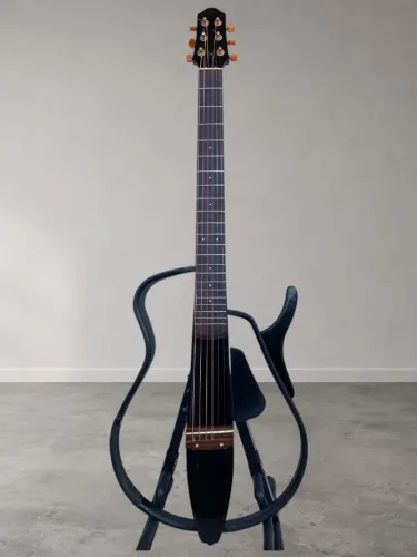 Violão SLG-110S Silent Preto da YAMAHA (AÇO)
