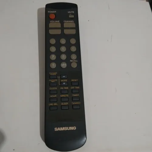 Controle remoto tv tubo ou vídeo cassete Samsung original