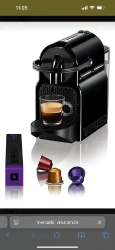 Cafeteira nespresso