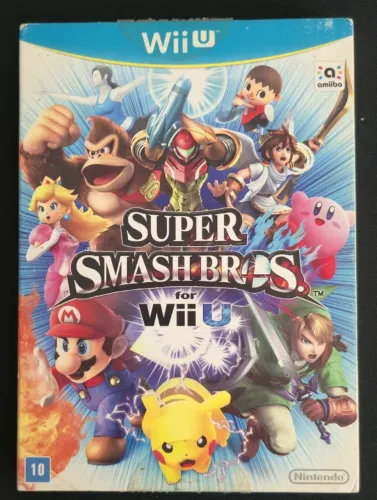 Super Smash Bross Wii U - Video Game - Nintendo