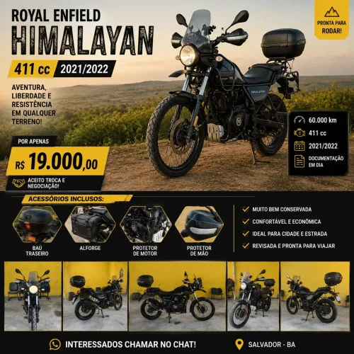 Himalayan 411cc Royal Enfield Bahia